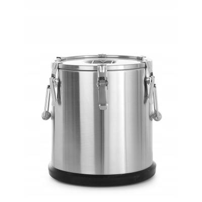 Dělený přenosný kontejner, HENDI, Profi Line, 15L, ⌀330x(H)280mm | 710111